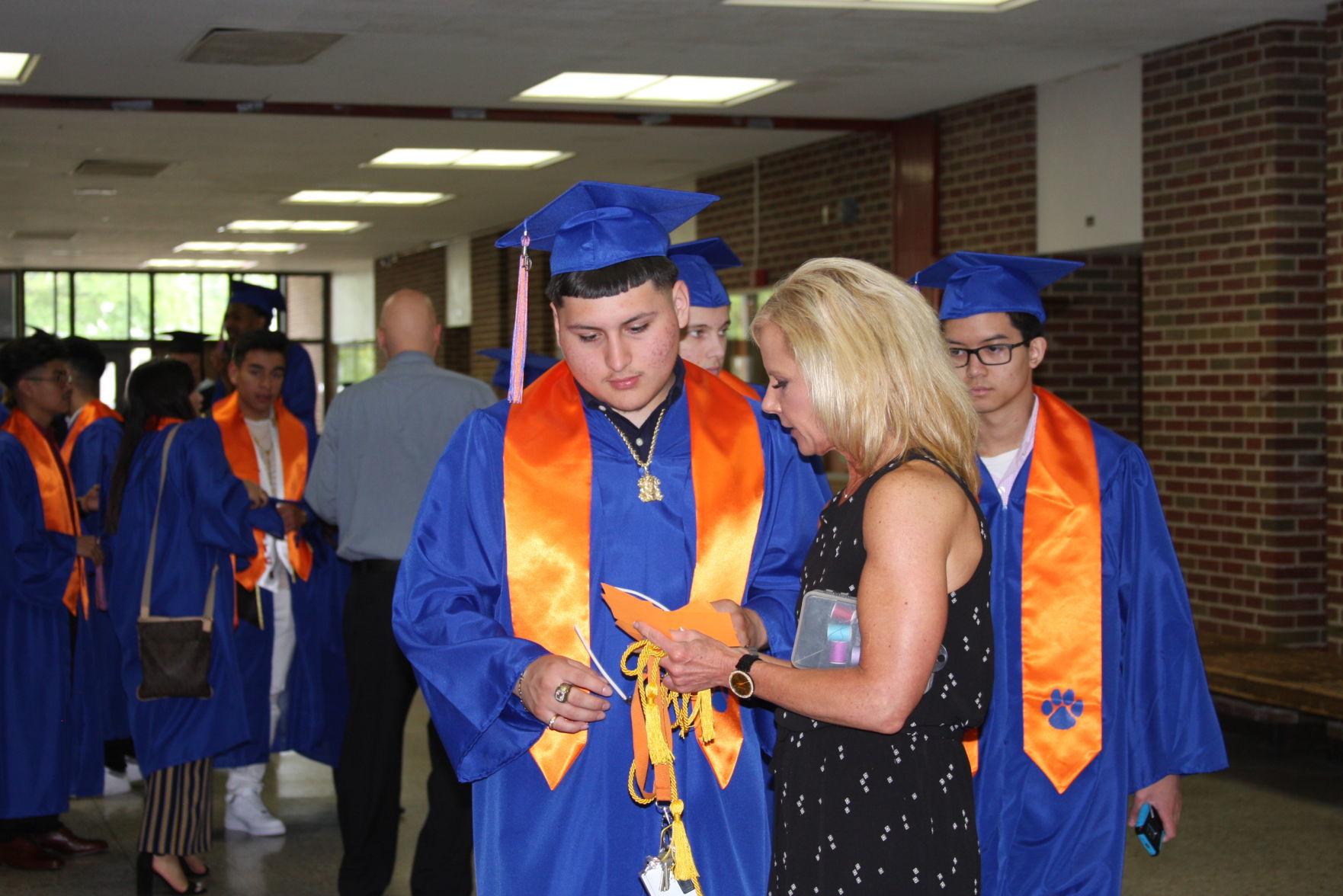 Getting ready to graduate